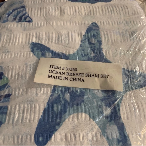 SLEEPWELL INC Bedding Ocean Breeze Plisse Queen Bedspread With Matching Shams Poshmark